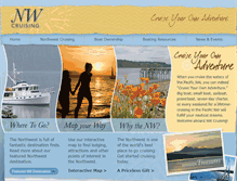 Tablet Screenshot of nwcruising.com
